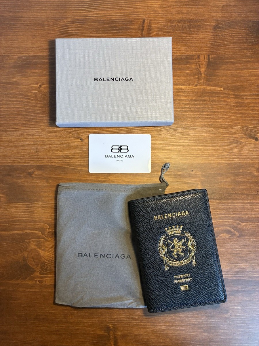 Balenciaga Passport Wallet 100% Genuine Leather! | eBay