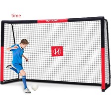 Soccer Goal for Backyard,6x4/8x5/10x6.5/12x6.5ft Metal Soccer discount