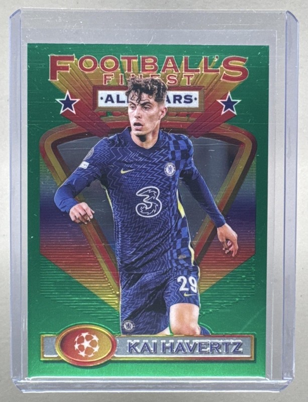 Kai Havertz 2021 Topps Finest Flashbacks UEFA #184