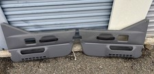 96-06 Jeep Tj Wrangler Half Door Interior Panels Cards Dark Grey Agate Oem