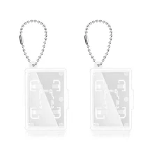 Game Cartridge Storage Holder Game Card Box Card Storage Box 2pcs