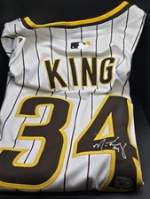 Michael King San Diego Padres Autographed Jersey Official MLB Nike MLB COA New