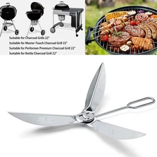 22-1/2-Inch One-Touch Cleaning System Kit for Weber Grill Parts for Kettle 22"