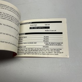 Dash Galaxy: Alien Asylum Instruction Booklet Manual ONLY NES Nintendo Authentic