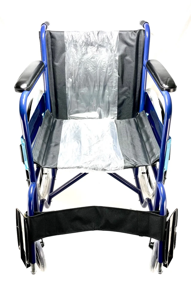 Mobiclinic Alcázar Rollstuhl Faltbar Kompakt Belastbar bis 100kg Blau - OHNE OVP - Bild 2 von 4