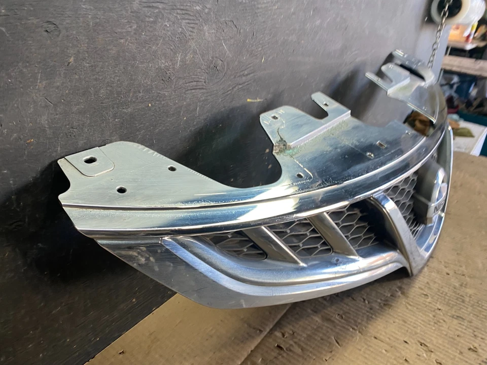 Nissan Murano 2011 a 2014 parrilla cromada superior delantera OEM T6817 DG Foto 3 de 4