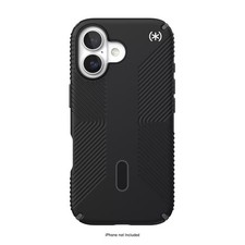Speck - Presidio2 Grip ClickLock Case for Apple iPhone 17 - Black/White