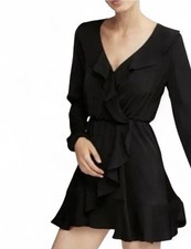 Express Ruffle Fit and Flare mini dress  Excellent Condition Size Small