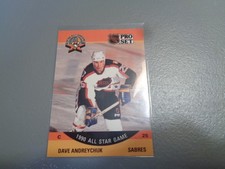 1990 PRO SET HOCKEY CARD - #363 DAVE ANDREYCHUK ALL STAR