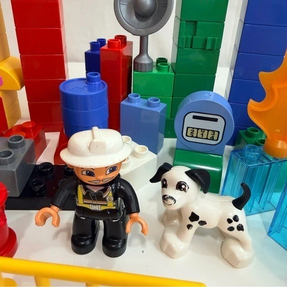 LEGO Duplo Little Kid Big Blocks Firefighter Theme Set - Image 3 of 4