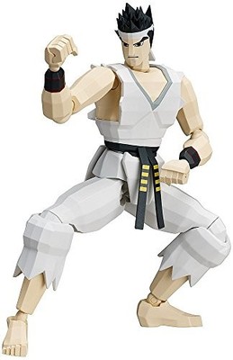 FREEing Virtua Fighter: Akira Yuki Figma Action Figure (2P Color Version)