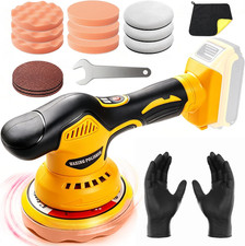 Cordless Buffer Polisher Compatible With Dewalt 20v Battery 6 Inch Orbital Car Cordless Buffer Polisher Compatible With Dewalt 20v Battery 6 Inch Orbital Car