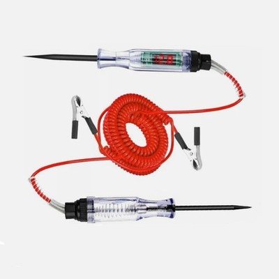 2Pcs CarTruck Voltage Circuit Tester -Digital Display,6V-24V Voltmeter Probes US