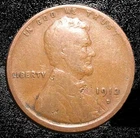 1912 D Lincoln Head Penny - Good