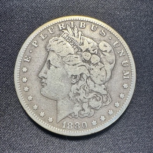 1880-S Morgan Silver $1 Dollar F-VF 💥BELOW MELT💥FREE SHIPPING💥