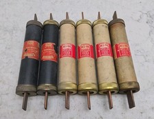 Mixed Lot of 6 Super-Lag Renewable Fuse 100A Amp 600V Buss RES-100 Eagle 680