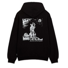 IUTER FELPA ASTRO HOODIE  COD. 24WISH07  COL. BLACK (NERO)