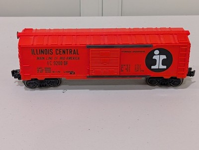 Lionel IC 9200 DF Illinois Central Boxcar Train O Scale Gauge