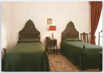 Vintage Postcard Room 17 Pousada Rainha Santa Isabel Estremoz Portugal