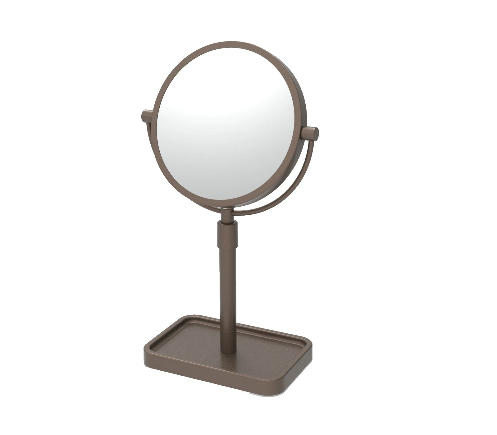 Bronze Frame Round Home Décor Mirrors
