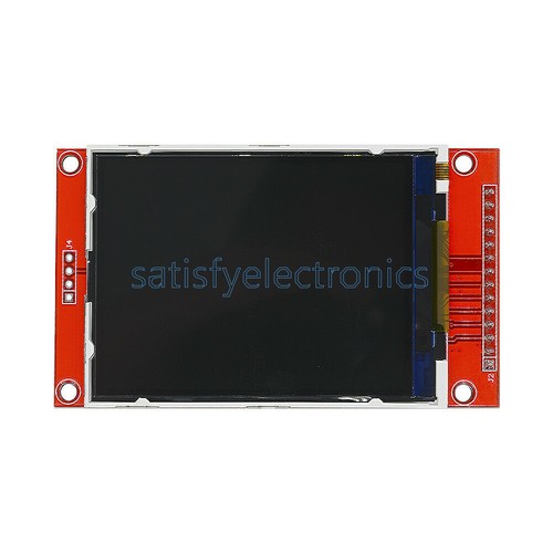 ILI9341 2.8 "SPI TFT LCD 240x320 Serial Port Module PCB Adapter Micro SD - Imagen 3 de 4