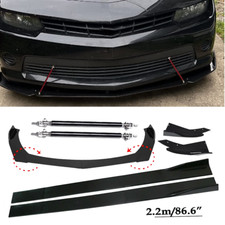 For Chevrolet Comaro Front Bumper Lip Spoiler86.6 Side Skirt Body Kit