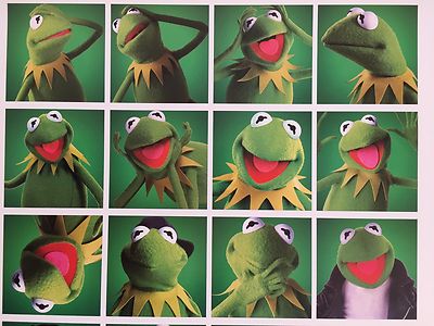 KERMIT THE FROG, MUPPETS SHOW, AUTHENTIC 1990's POSTER | eBay