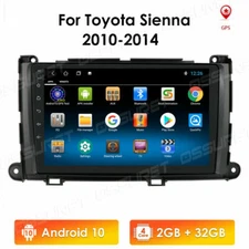 For 2011-2014 Toyota Sienna 9'' Android 10 Car Stereo Radio GPS FM 32GB Headunit