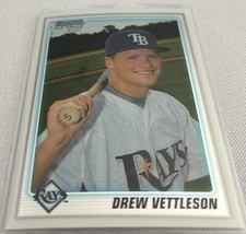 2010 Bowman Chrome Draft Baseball Drew Vettleson Tampa Bay Rays 1st Bowman #59