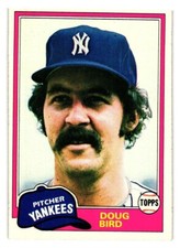 1981 Topps - #516 Doug Bird