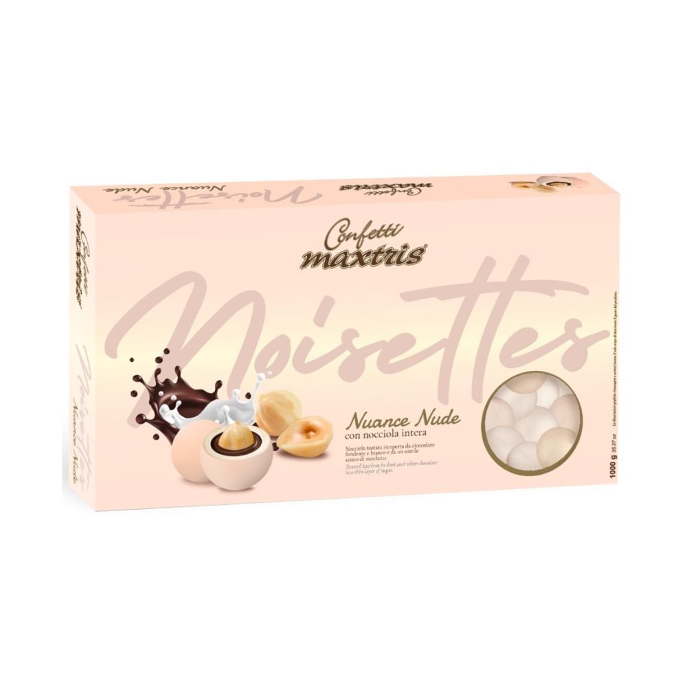 Confetti MAXTRIS Tondi  LES NOISETTES NUANCE NUDE 1 Kg 1AAJ