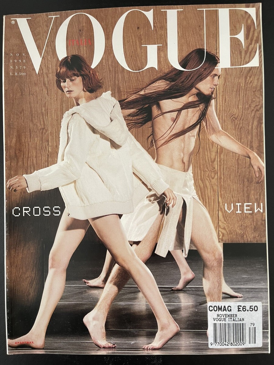 VOGUE ITALIA MAG November 1998: Emily Sandberg and Kevin Merkel by