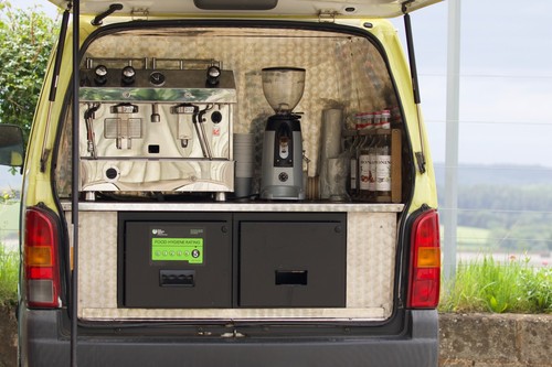 Coffee Van. Unique 1999 Suzuki Carry 