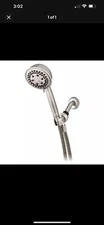 Waterpik XFT-769E 4 in. Brushed Nickel 7-Setting Handheld Showerhead 1.8 GPM