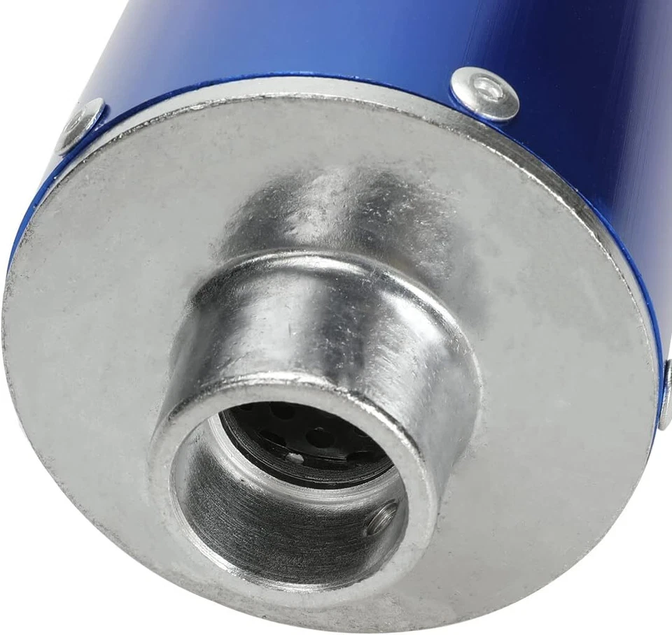 Kit de montaje de silenciador de escape azul para moto de cross XR50 CRF50 SSR SDG Pit Foto 4 de 4