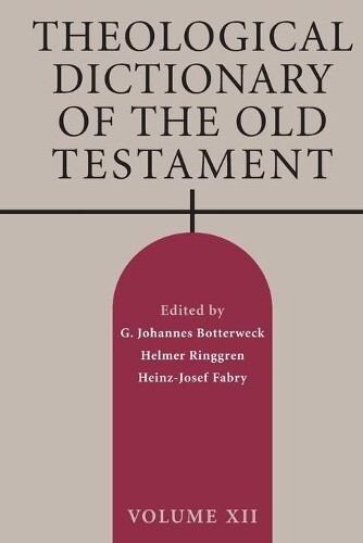 Thumbnail - Douglas W. Stott Theological Dictionary Of The Old Testament