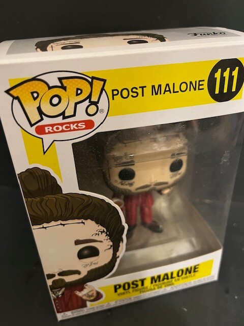 Funko POP ROCKS - POST MALONE - #111 - Vinyl Figure - NEW! | eBay