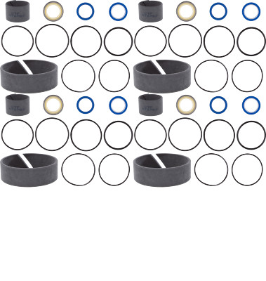 Hydraulic Seal Kit Pack of 4 2465917 fits Caterpillar D3B D5C D4C D4B D3C