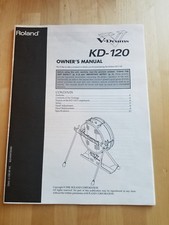Roland V Drum KD-120 Owner's Manual