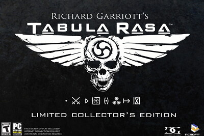 Richard Garriott's Tabula Rasa - Collector's Edition (PC, 2007) deutsch Sammler
