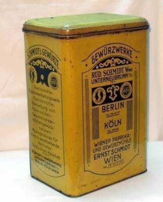 Tin Schmidts Gewürzwerke Unterneubrunn in Th.1937