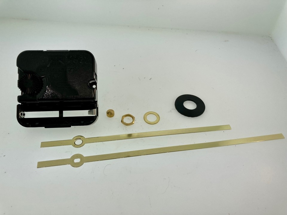 TAKANE Quartz Clock Movement – Pendulum Movement With 1 1/4" Long Shaft & Spade Hands