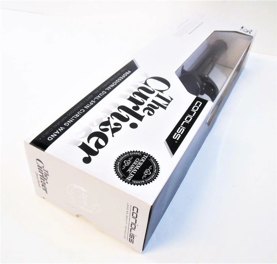 Rizador giratorio The Curlizer varita de doble giro peinado, nueva caja abierta Foto 3 de 4