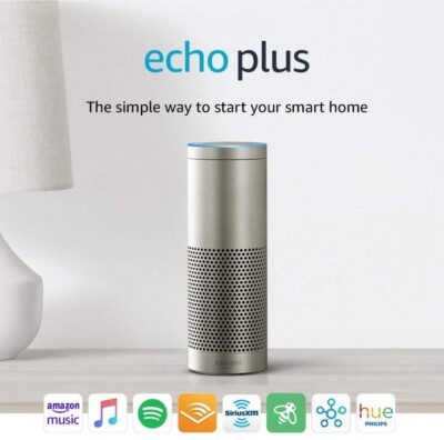 Amazon Echo Plus 新品未開封 Amazon Echo Plus 1st Generation with built-in Zigbee Hub for home