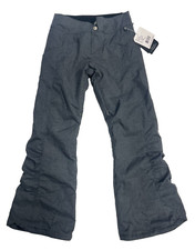 130 Obermeyer Jessi Ski Snow Pants NWT Sz M 10-12 Youth Extended Wear System