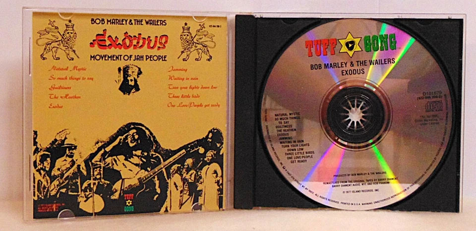 Bob Marley & The Wailers – Exodus - Tuff Gong 422-846 208-2 remastered CD, Album - Imagem 2 de 4