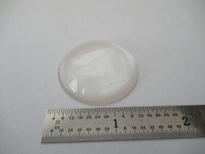 OPTICAL GLASS LENS CX-CC CONVEX HIGHLY CONCAVE OPTICS AS PICTURED F5-A-31