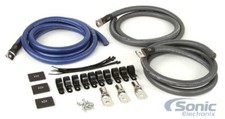 NVX XBG3PK 1/0 AWG Big 3 Upgrade Kit w/ 100 OFC Wire for Audio Sytem 350 Amps