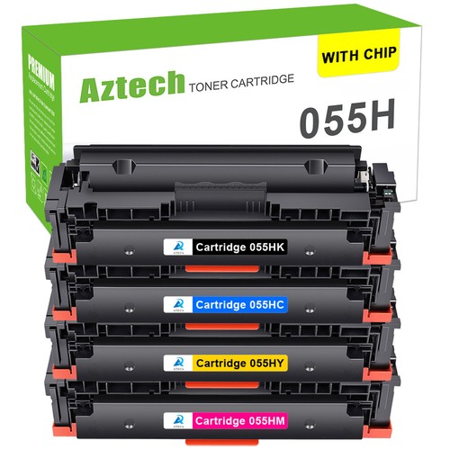 MIT CHIP] Toner für Canon CRG-055 H i-SENSYS MF 741Cdw 743Cdw LBP