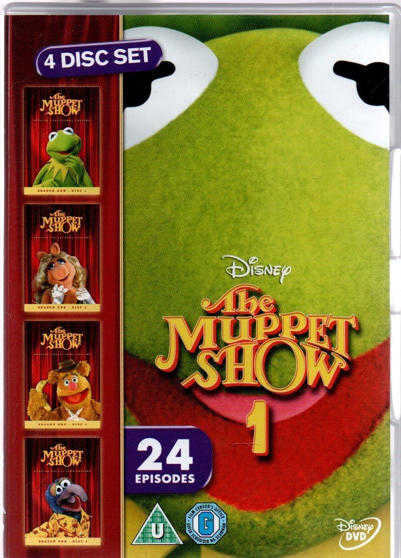 The Muppet Show - Season 1 : 24 episodes (4 disc DVD set, 2005)